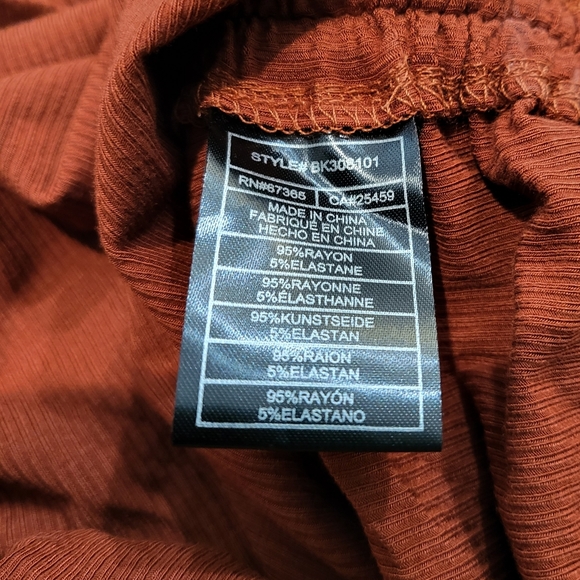 BB Dakota by Steve Madden #1 Crush Dress in Cognac XS NWT - Picture 6 of 6